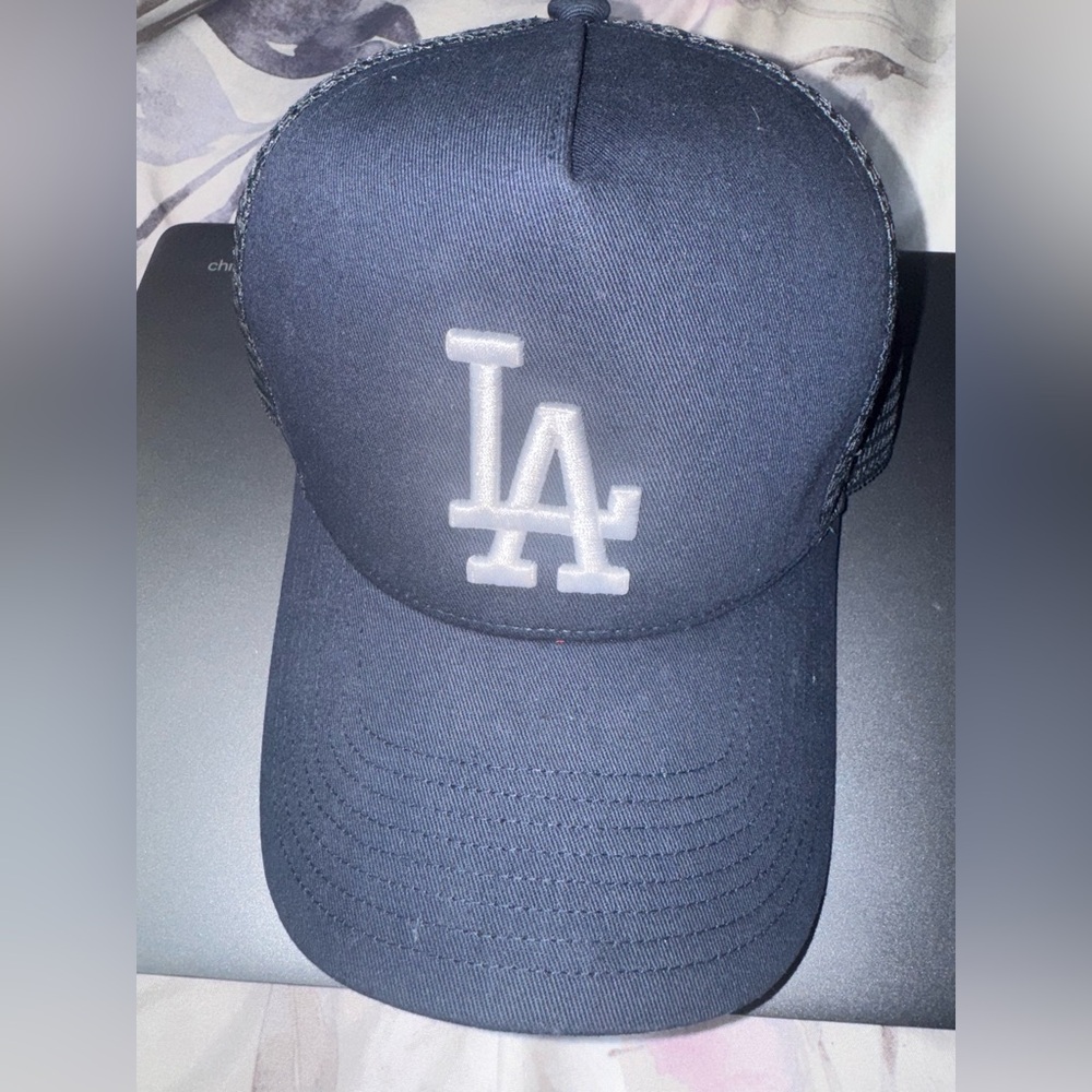 LA Logo Blue (Dark) Baseball Cap SnapBack New No Tags